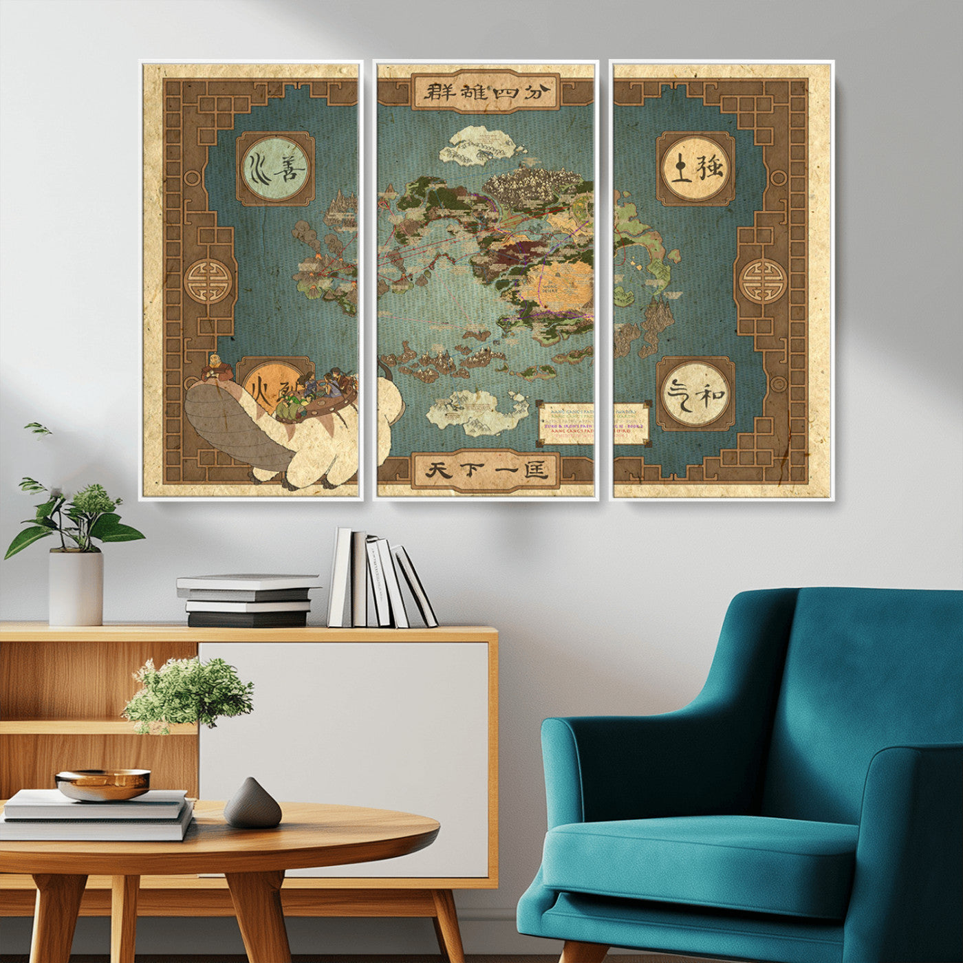 MGV-FC-48X32-3P - Push Pin World Map Canvas Print – Framed Wall Art for Couples to Track Their Travels – Anniversary