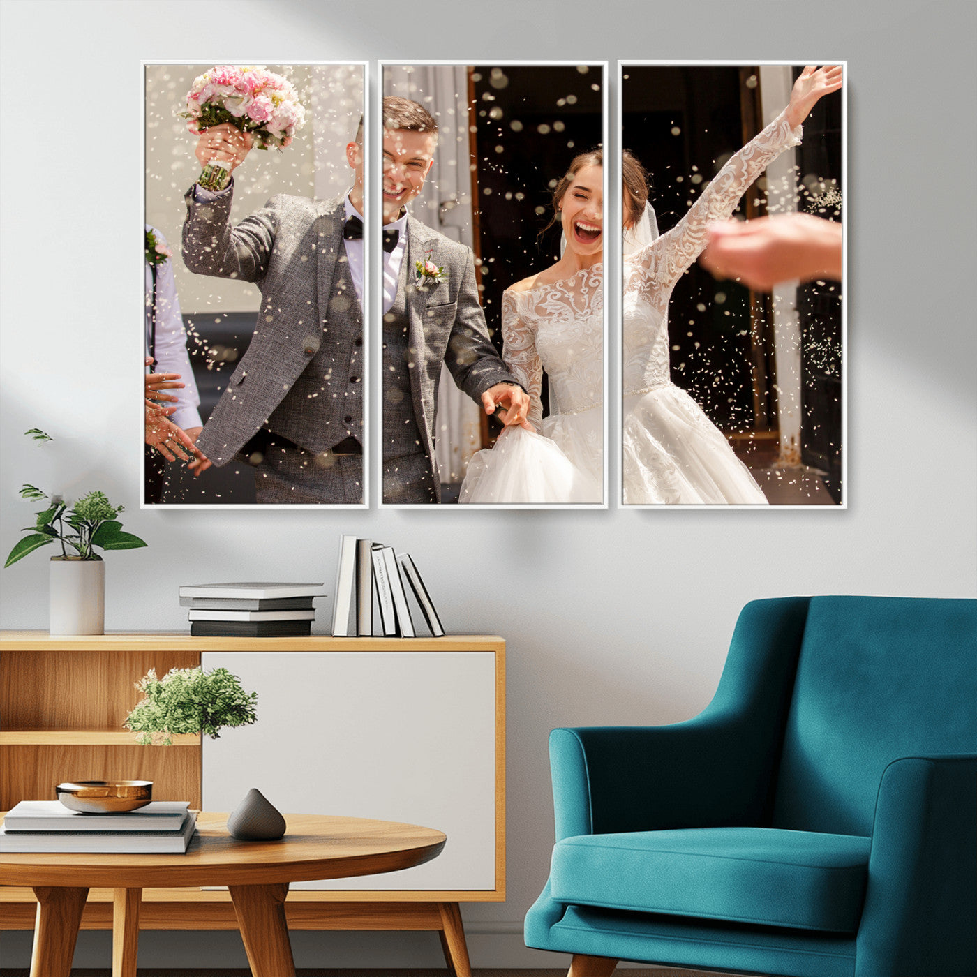 Framed Create Your Canvas Print - Personalized Wall Art for Home Decor Wall Art Print, Create Your Own Photo Canvas Print
