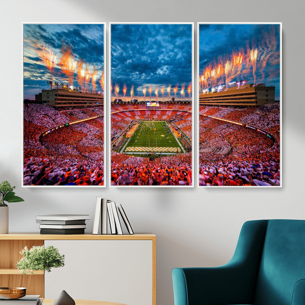94266219-MGV-CV-36X24 - Tennessee Neyland Stadium Wall Art, Sports Arena Canvas
