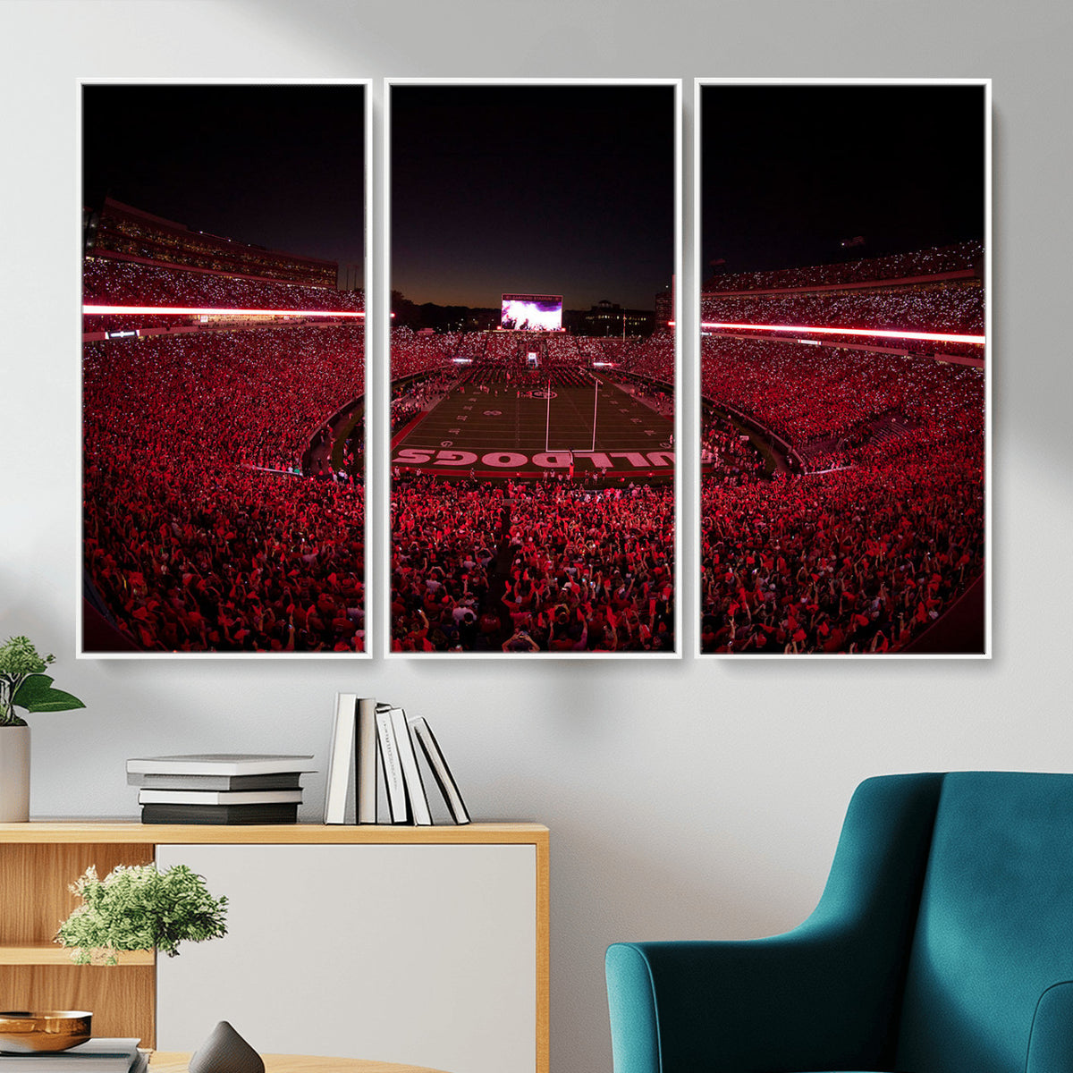 38331045-MGV-CV-36X24 - Dooley Stadium Wall Art, Sports Arena Canvas Print, Dooley Field Sanford Stadium