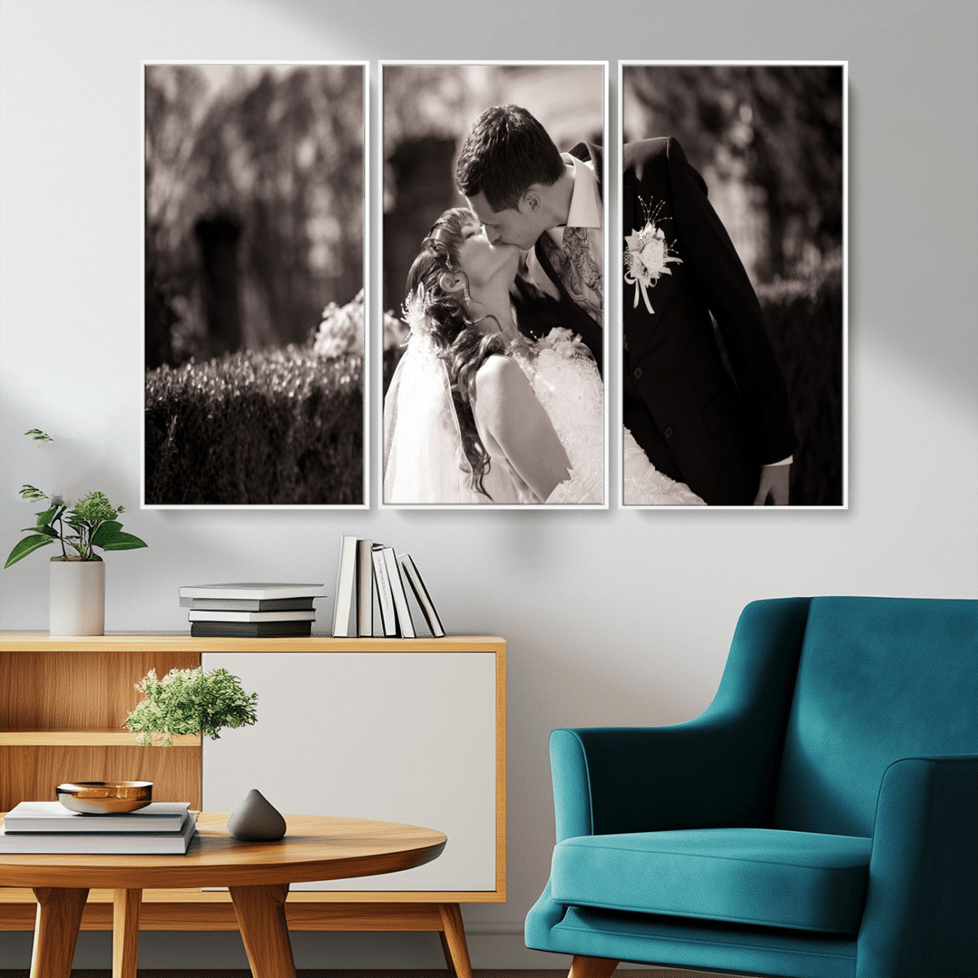 MGV-FC-48X32-3P - Create Your Own Photo Canvas Print - Personalized Wall Art for Home Decor Wall Art Print, Create