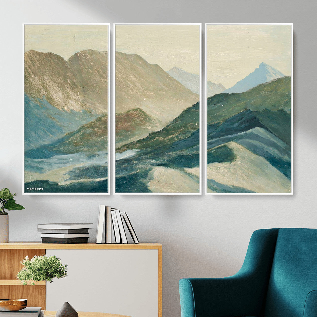 33629523-MGV-CV-36X24 - Shemelina Mountain Landscape, Mountains at Dawn Wall Art Canvas Print