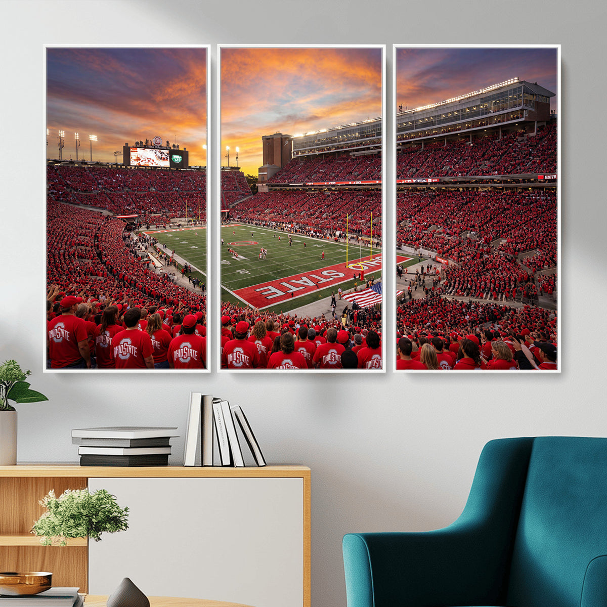 73119077-MGV-CV-36X24 - Stadium Wall Art Canvas Print