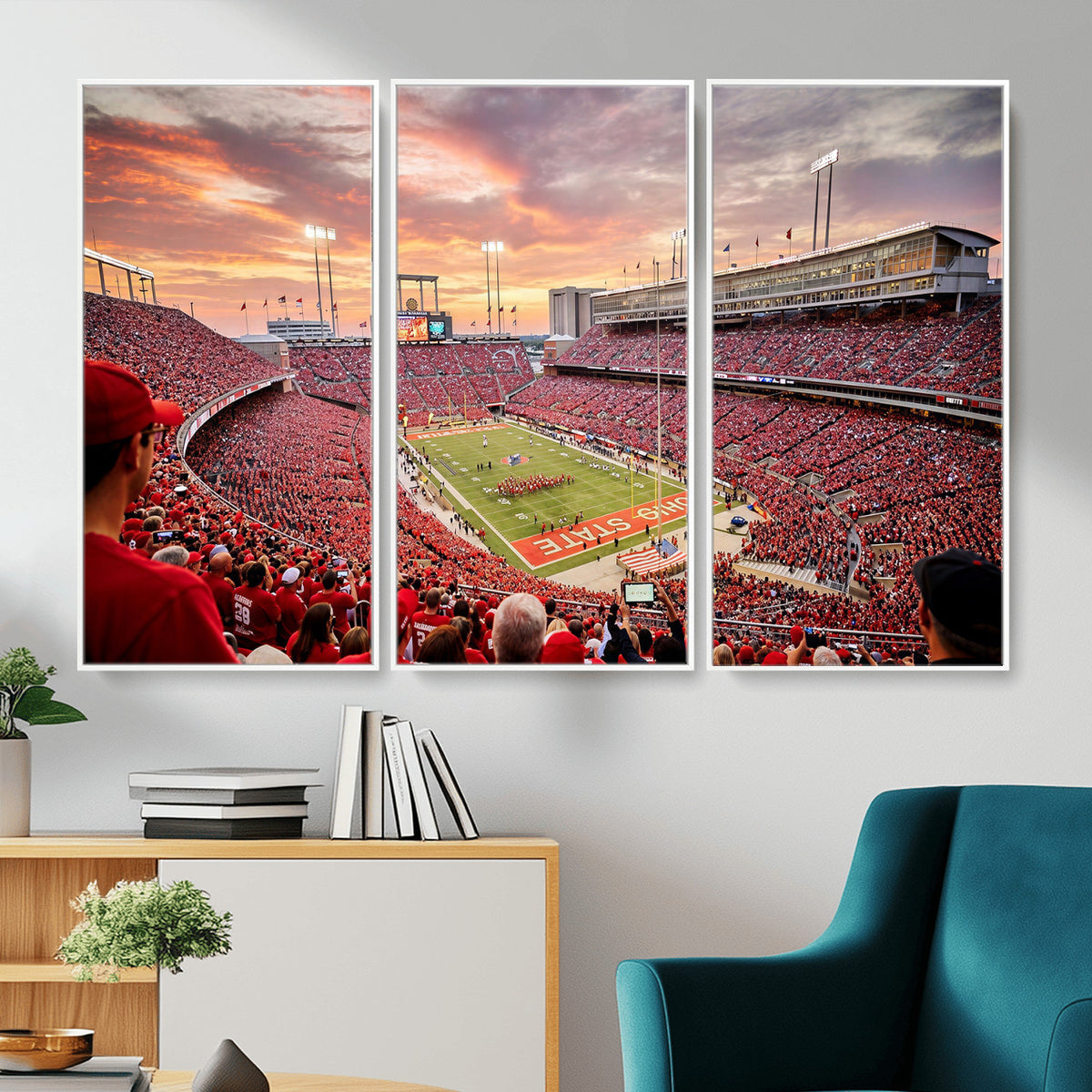94754966-MGV-CV-36X24 - Stadium Wall Art Canvas Print