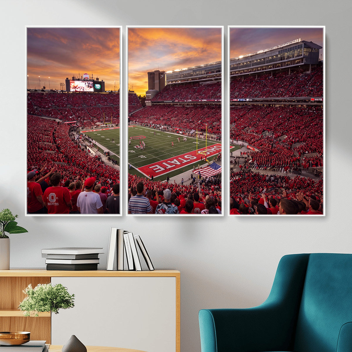 36125328-MGV-CV-36X24 - Stadium Wall Art Canvas Print