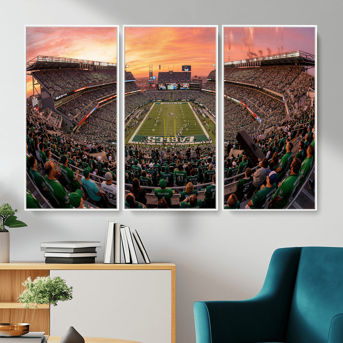 24458374-MGV-CV-36X24 - Stadium Wall Art Canvas Print