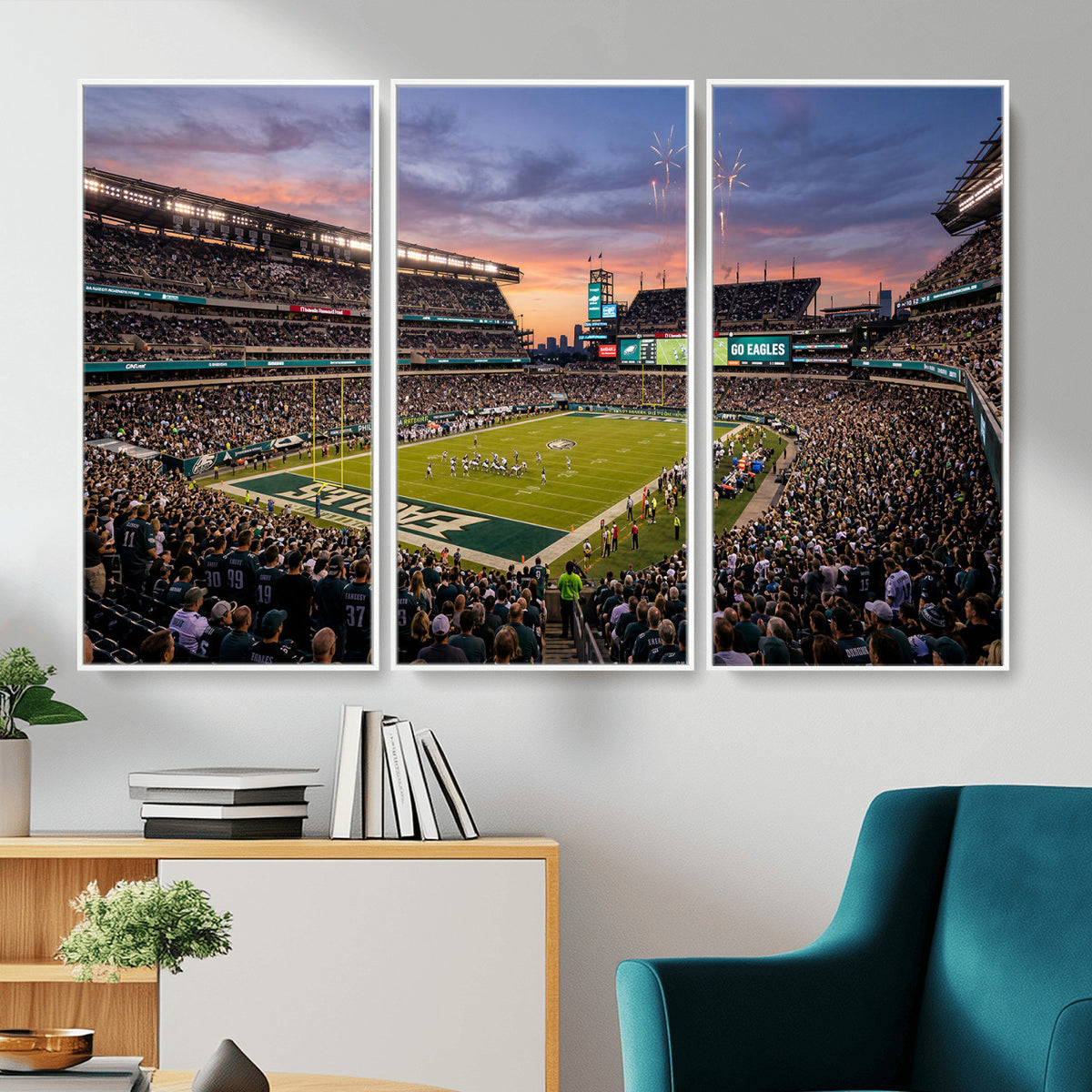 15549432-MGV-CV-36X24 - Stadium Wall Art Canvas Print