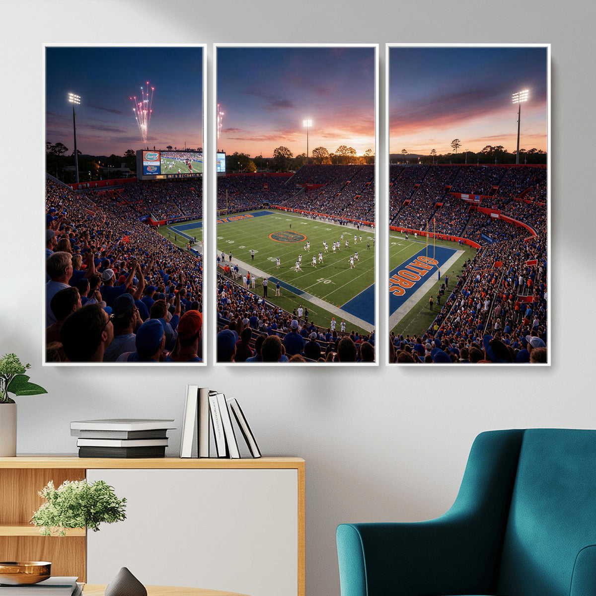 42817292-MGV-CV-36X24 - Stadium Wall Art Canvas Print