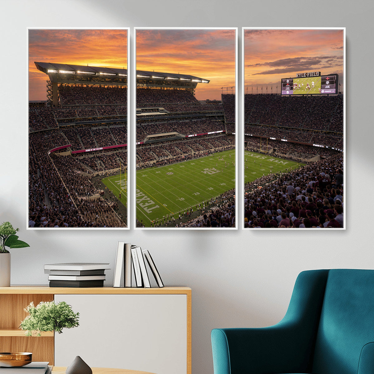 77401853-MGV-CV-36X24 - Stadium Wall Art Canvas Print