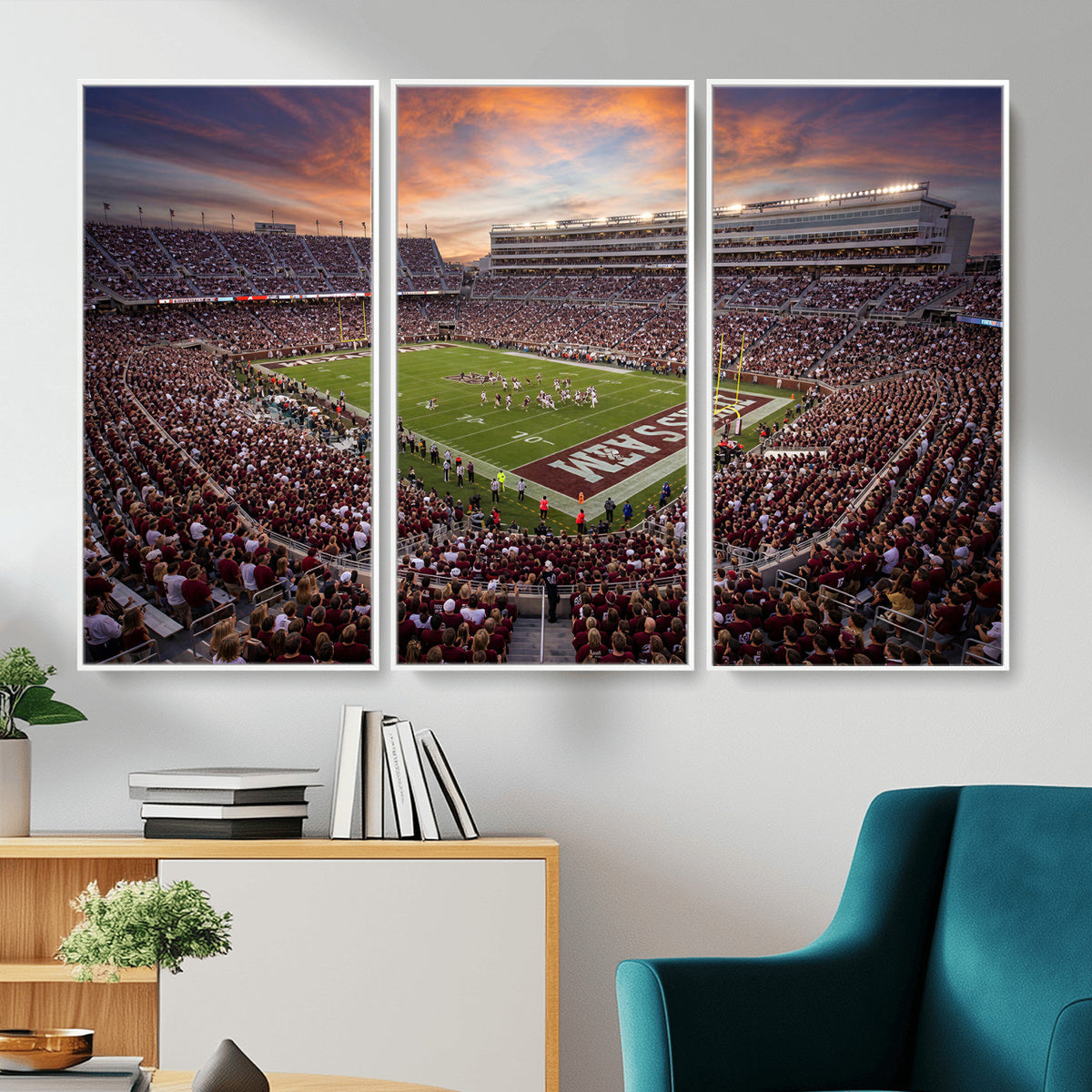 66624578-MGV-CV-36X24 - Stadium Wall Art Canvas Print