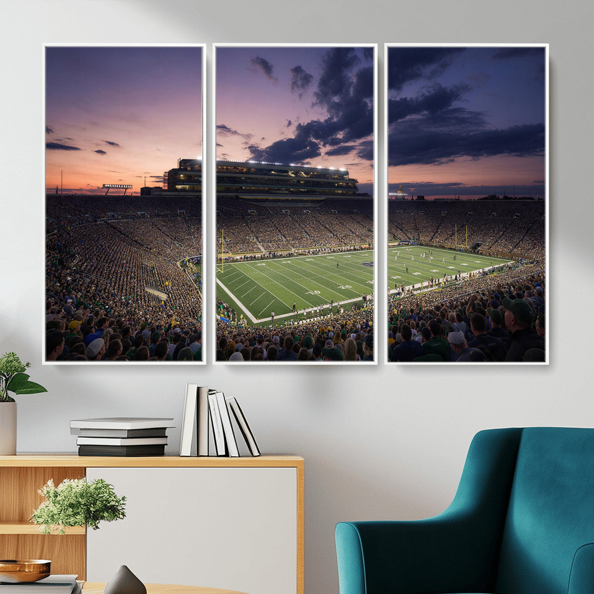 48837941-MGV-CV-36X24 - Stadium Wall Art Canvas Print