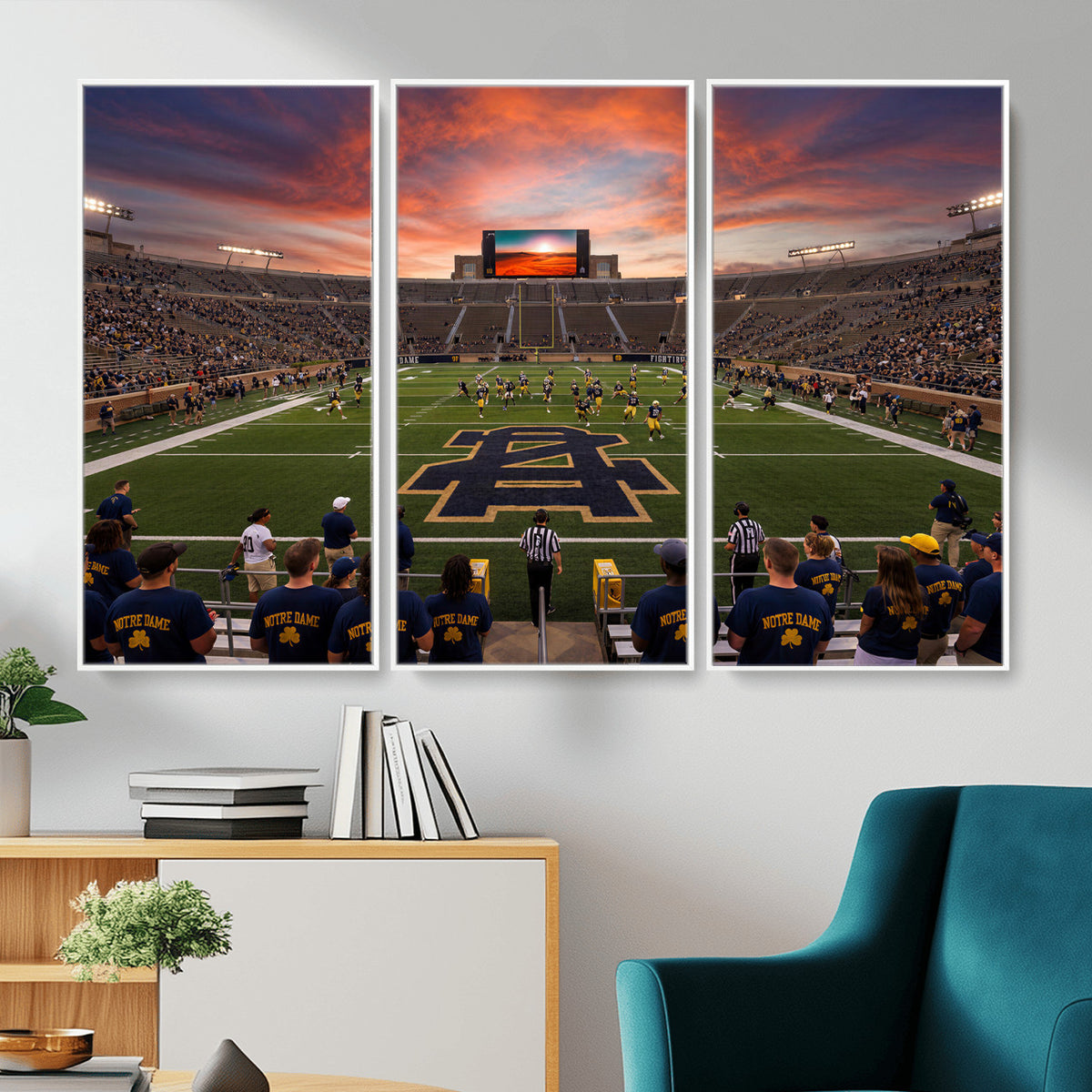75411323-MGV-CV-36X24 - Stadium Wall Art Canvas Print
