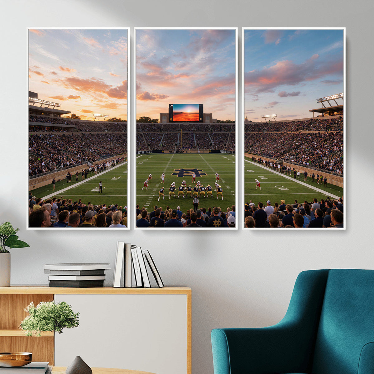54464530-MGV-CV-36X24 - Stadium Wall Art Canvas Print