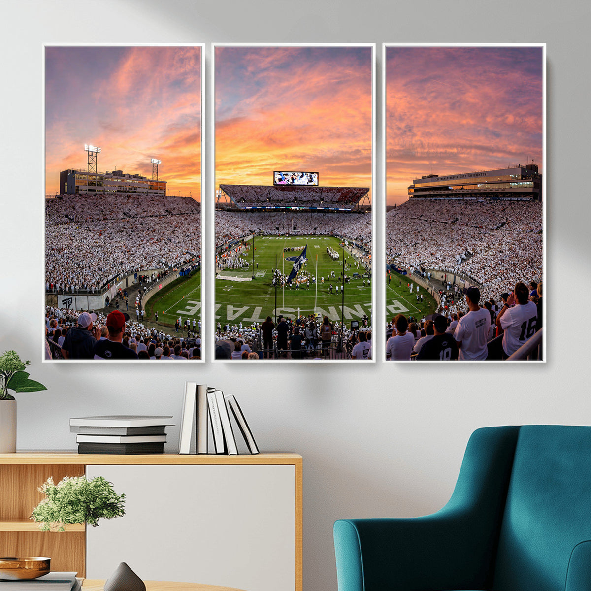 53161432-MGV-CV-36X24 - Stadium Wall Art Canvas Print