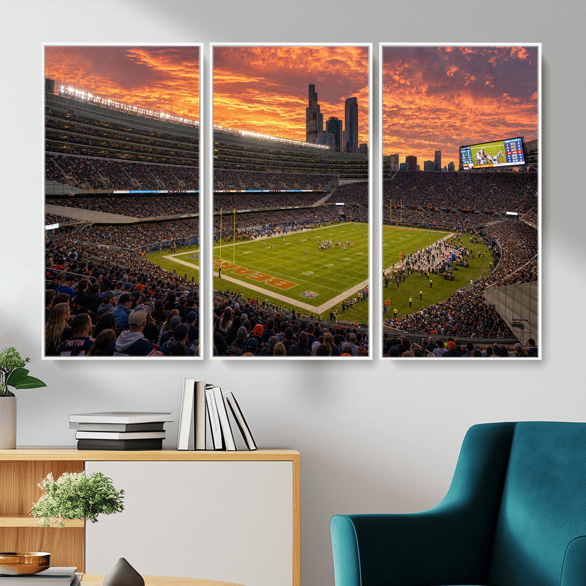 25159364-MGV-CV-36X24 - Stadium Wall Art Canvas Print