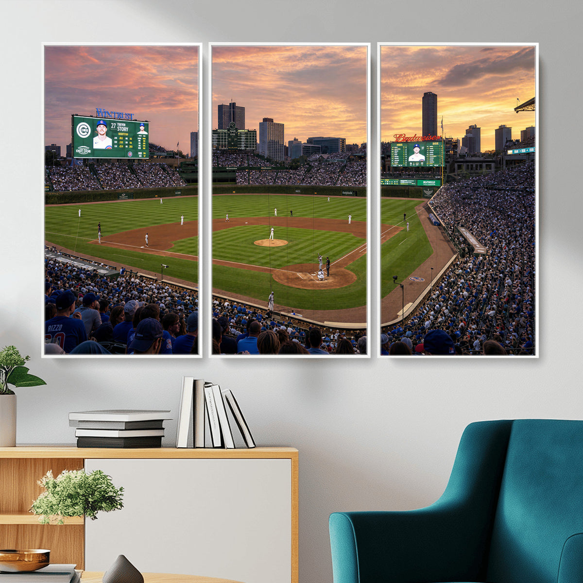 41641466-MGV-CV-36X24 - Stadium Wall Art Canvas Print