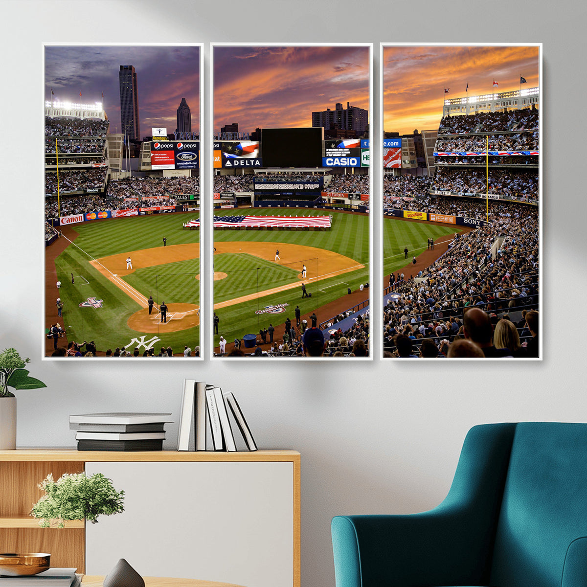 39000124-MGV-CV-36X24 - Stadium Wall Art Canvas Print