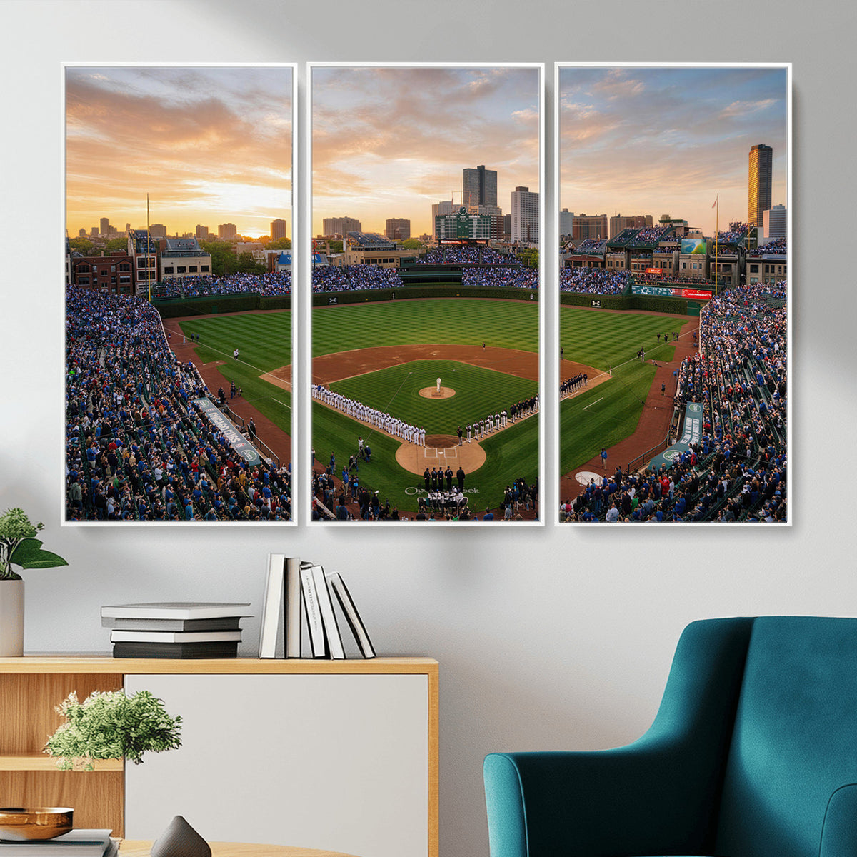76885212-MGV-CV-36X24 - Stadium Wall Art Canvas Print