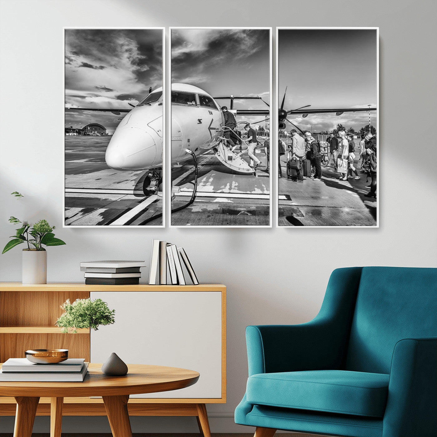 MGV-FC-48X32-3P - Planet Wall Art Canvas Print
