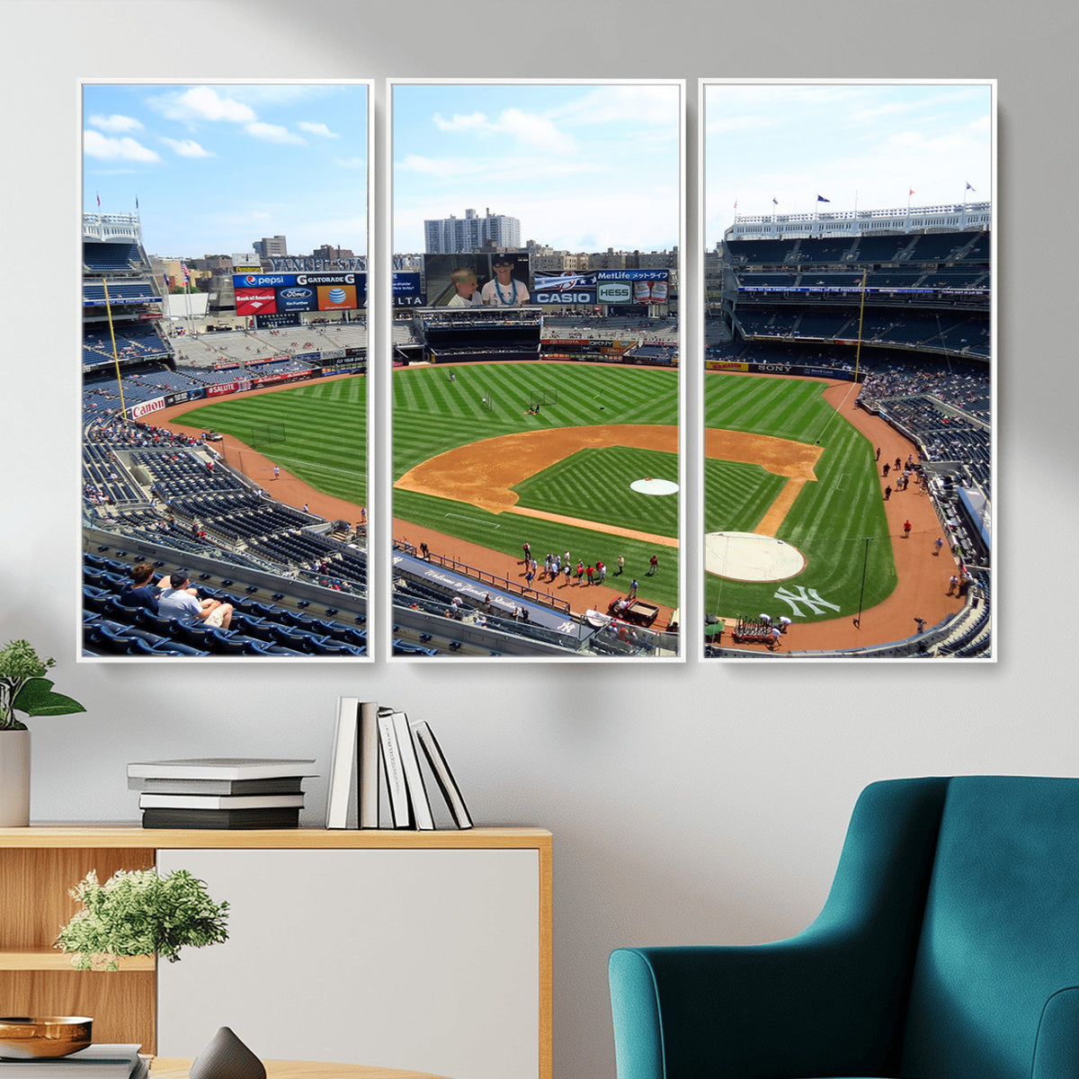 98047-MGV-CV-36X24 - Buffalo Bills Stadium Wall Art, Buffalo Bills Decor, NFL Fan Gift