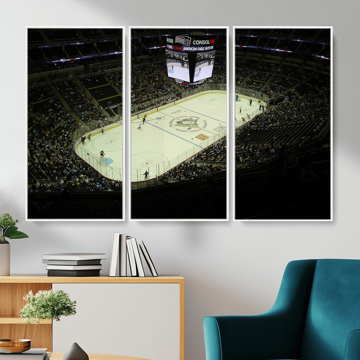 52168-MGV-CV-36X24 - PPG Paints Arena Pennsylvania Pittsburgh Penguins Hockey