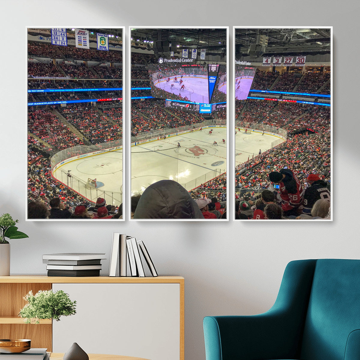 29638-MGV-CV-36X24 - Prudential Center Newark New Jersey Devils Hockey Stadium