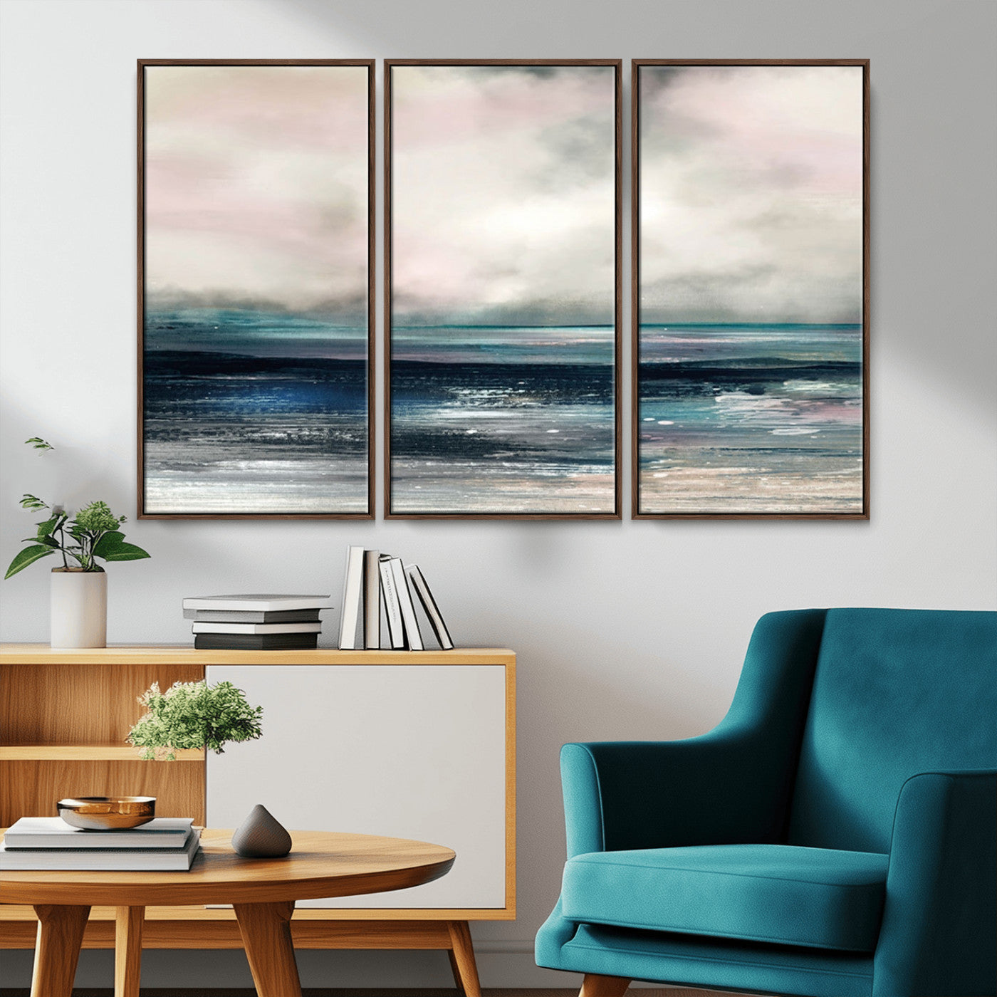 MGV-FC-48X32-3P - Contemporary Abstract Wall Art Canvas Print