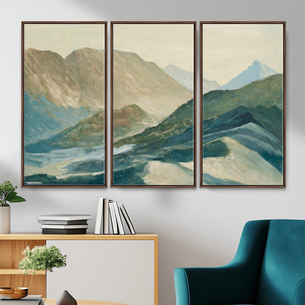 33629523-MGV-CV-36X24 - Shemelina Mountain Landscape, Mountains at Dawn Wall Art Canvas Print