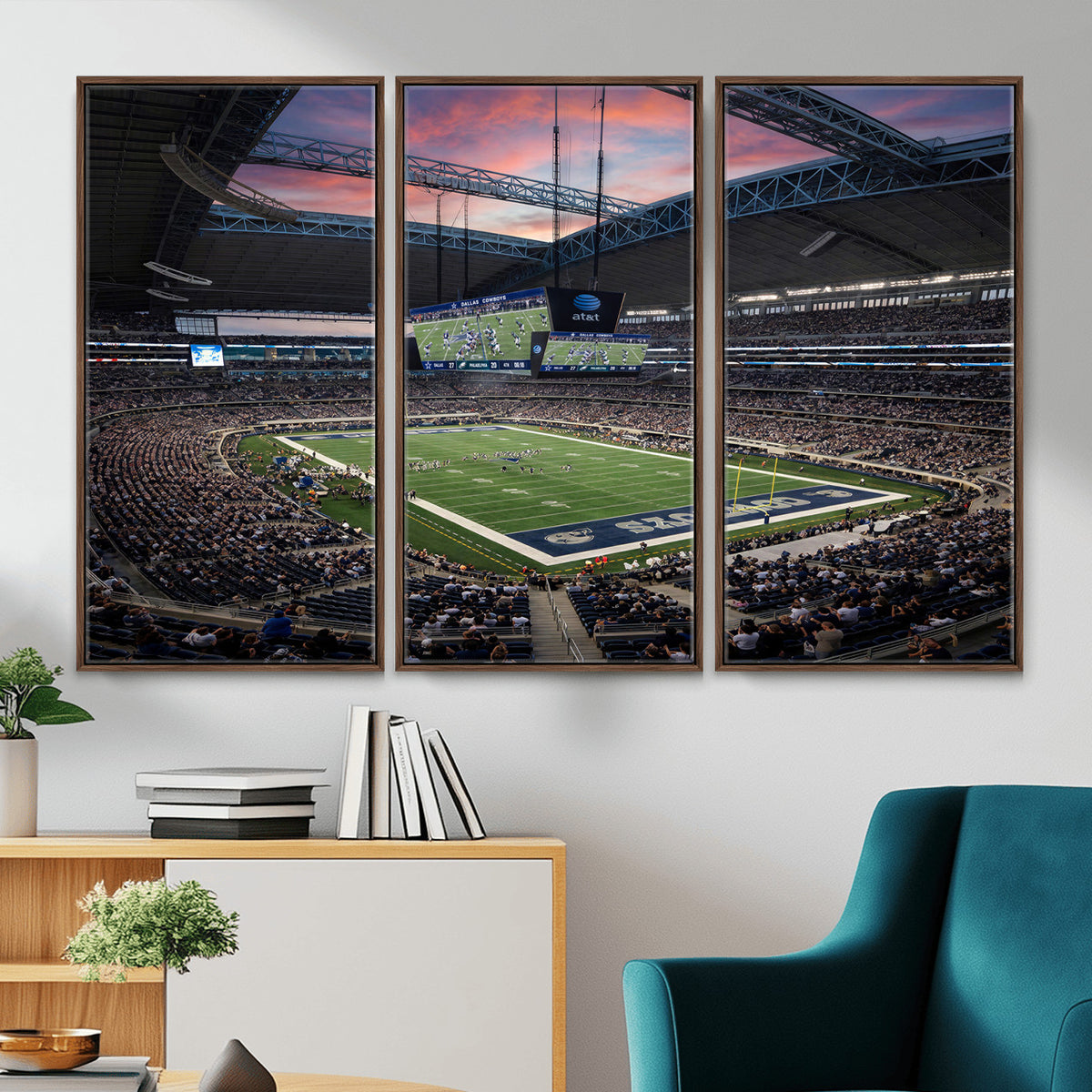 11530179-MGV-CV-36X24 - Stadium Wall Art Canvas Print