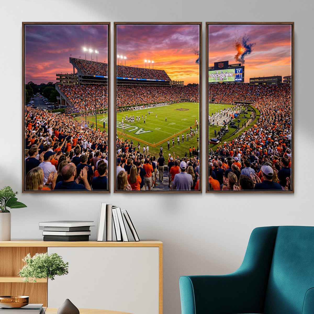 77756715-MGV-CV-36X24 - Stadium Wall Art Canvas Print
