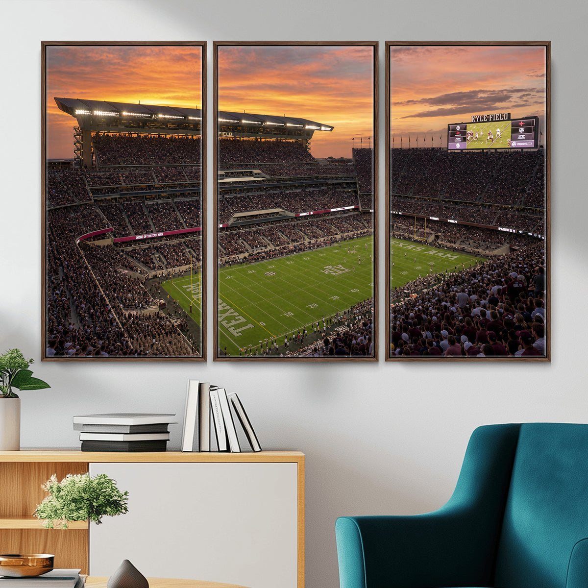 77401853-MGV-CV-36X24 - Stadium Wall Art Canvas Print