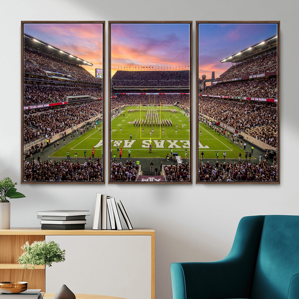 65952219-MGV-CV-36X24 - Stadium Wall Art Canvas Print
