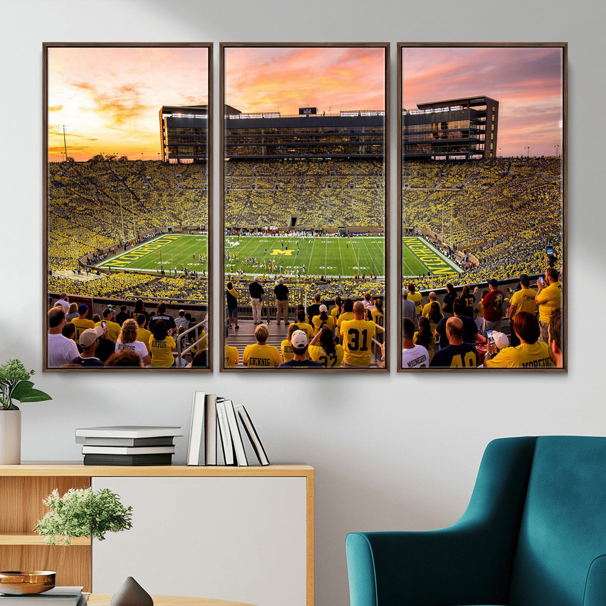 27265223-MGV-CV-36X24 - Stadium Wall Art Canvas Print