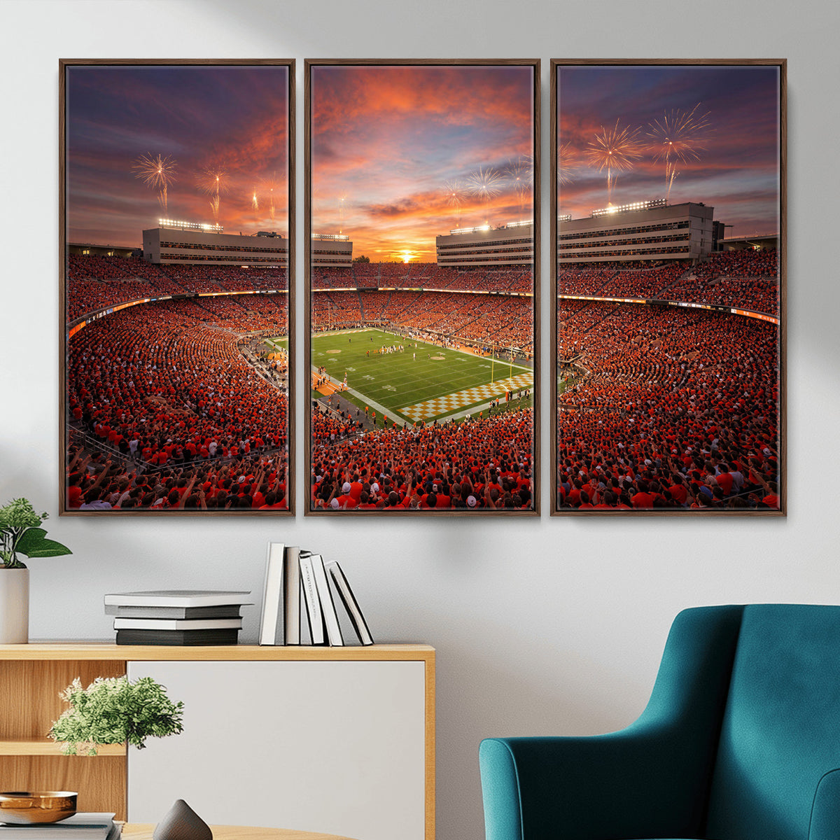 66964685-MGV-CV-36X24 - Stadium Wall Art Canvas Print
