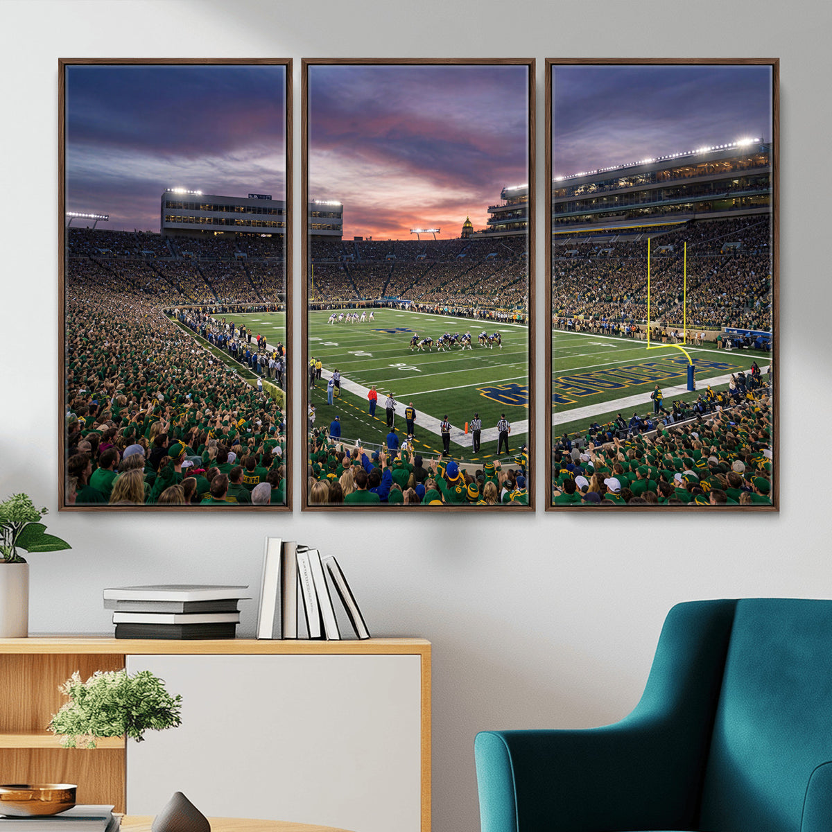 34836892-MGV-CV-36X24 - Stadium Wall Art Canvas Print