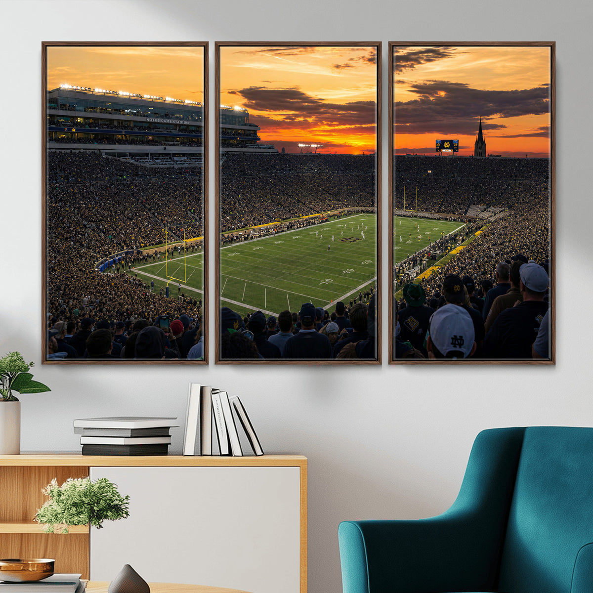 73585402-MGV-CV-36X24 - Stadium Wall Art Canvas Print