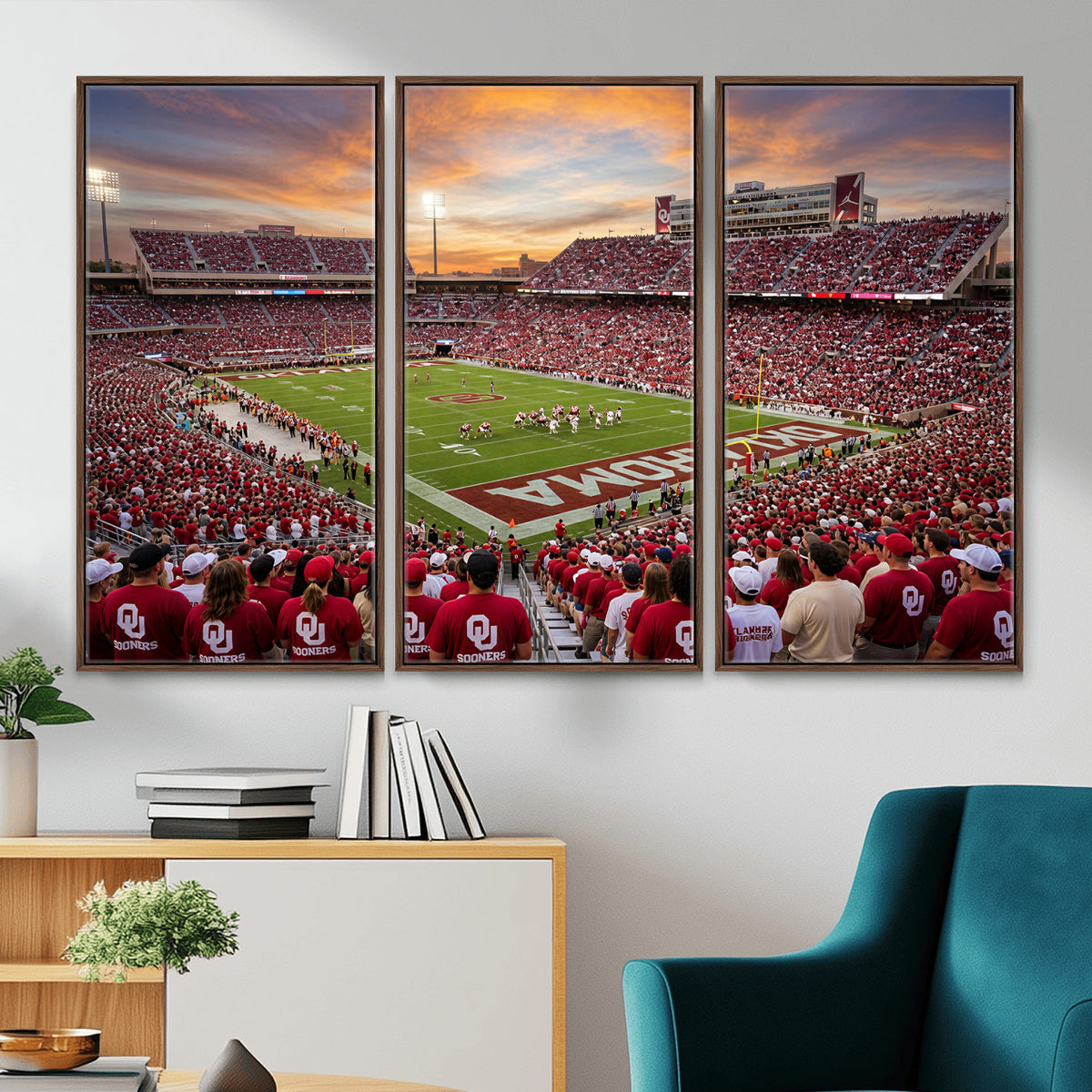 92718741-MGV-CV-36X24 - Stadium Wall Art Canvas Print