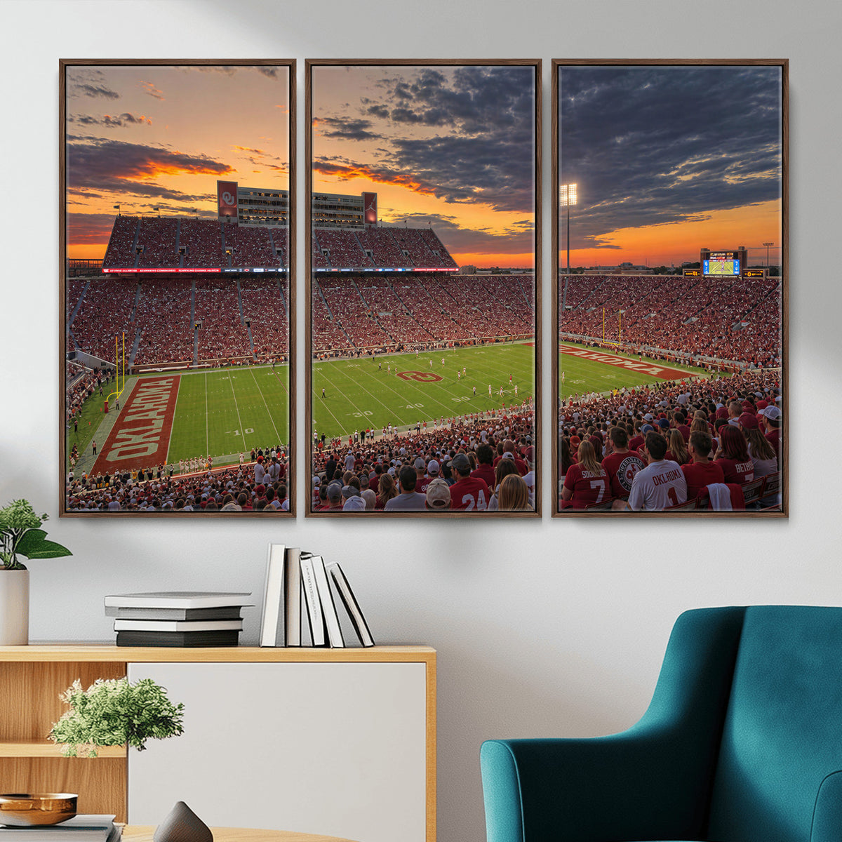 75444407-MGV-CV-36X24 - Stadium Wall Art Canvas Print