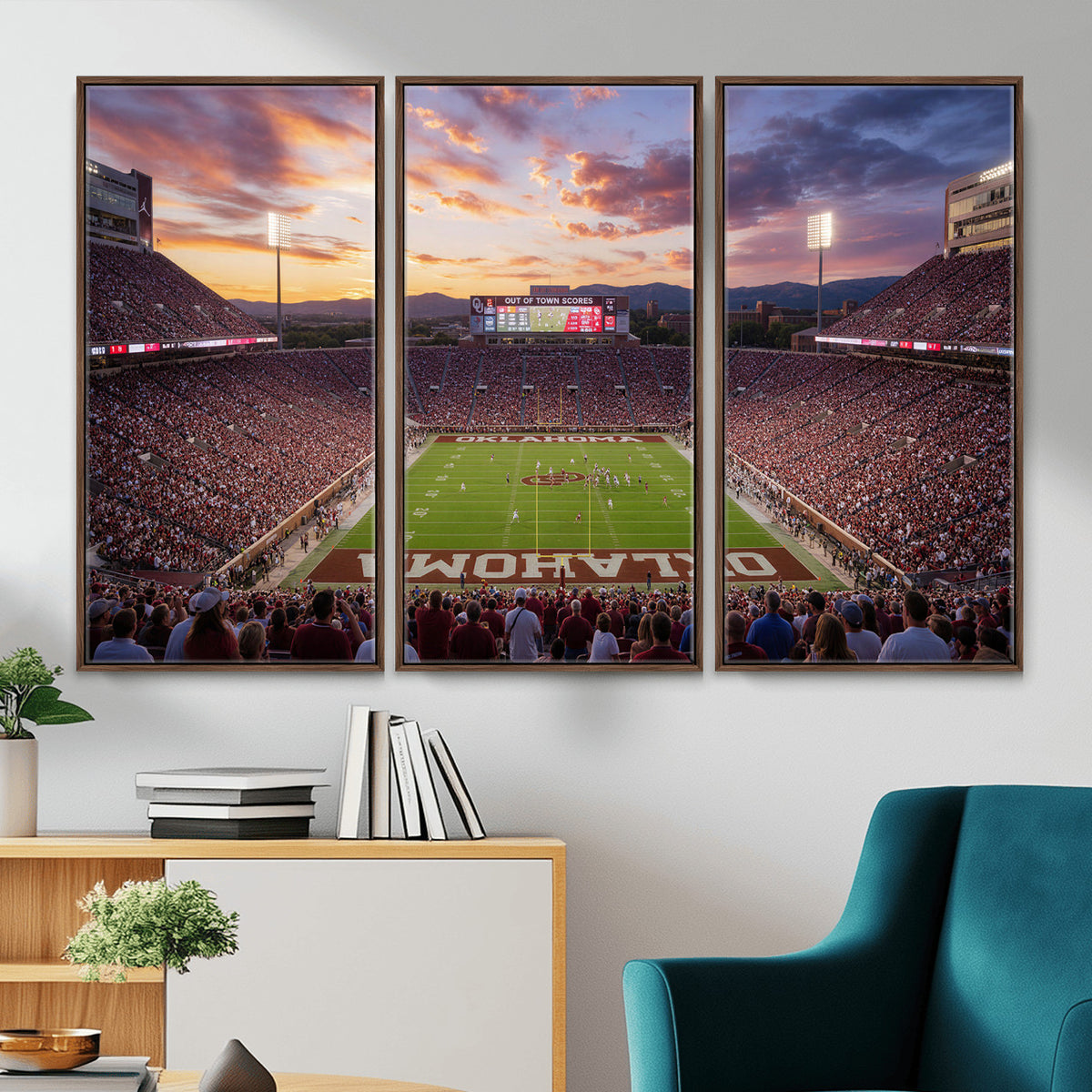 18509931-MGV-CV-36X24 - Stadium Wall Art Canvas Print