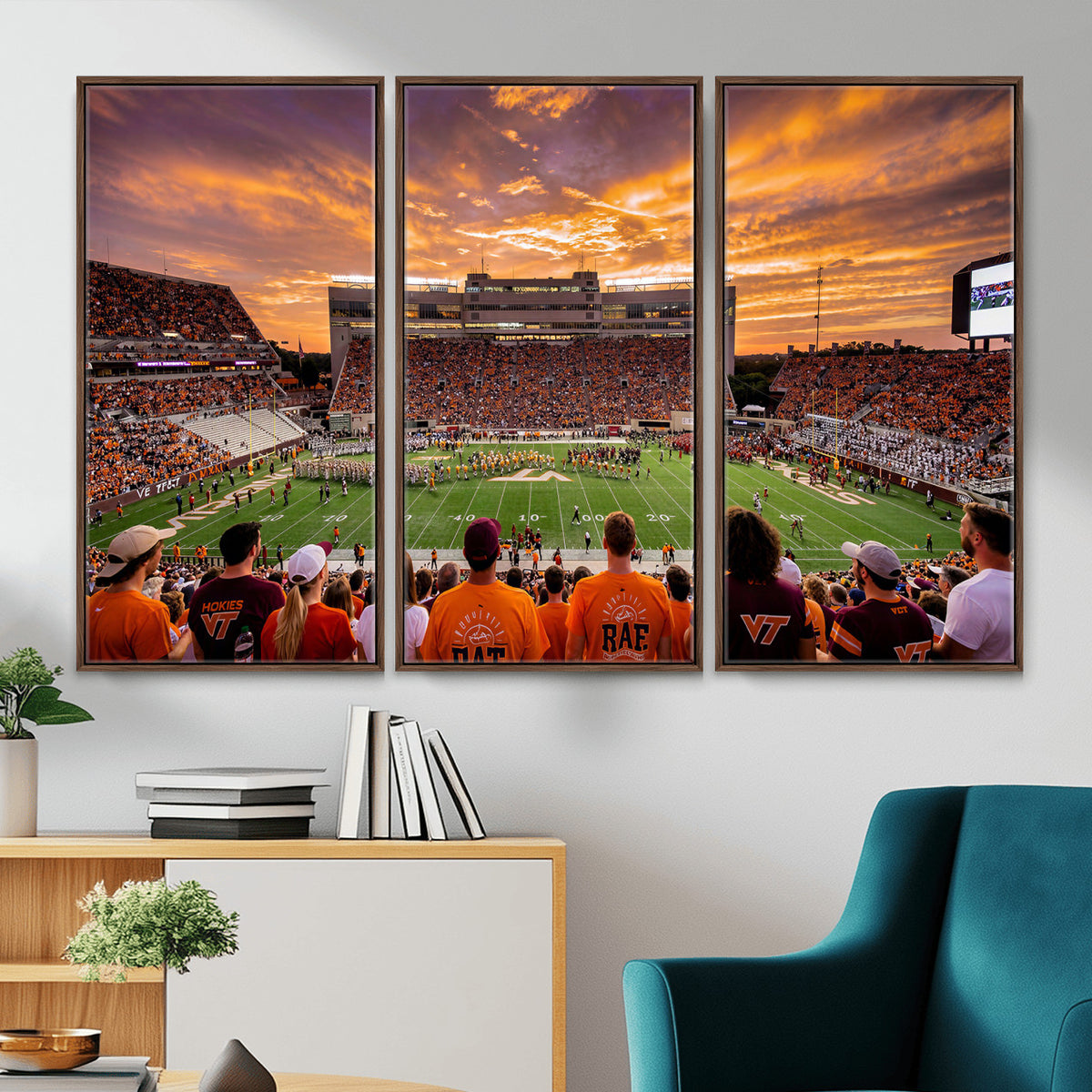 25873880-MGV-CV-36X24 - Stadium Wall Art Canvas Print