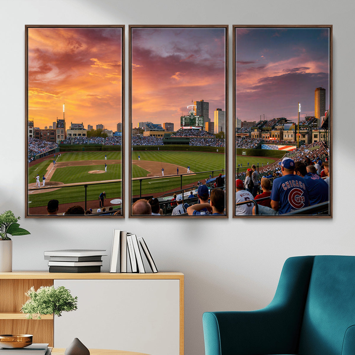 94073020-MGV-CV-36X24 - Stadium Wall Art Canvas Print