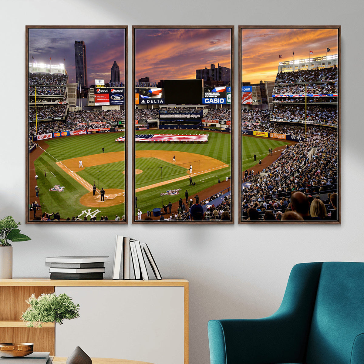 39000124-MGV-CV-36X24 - Stadium Wall Art Canvas Print