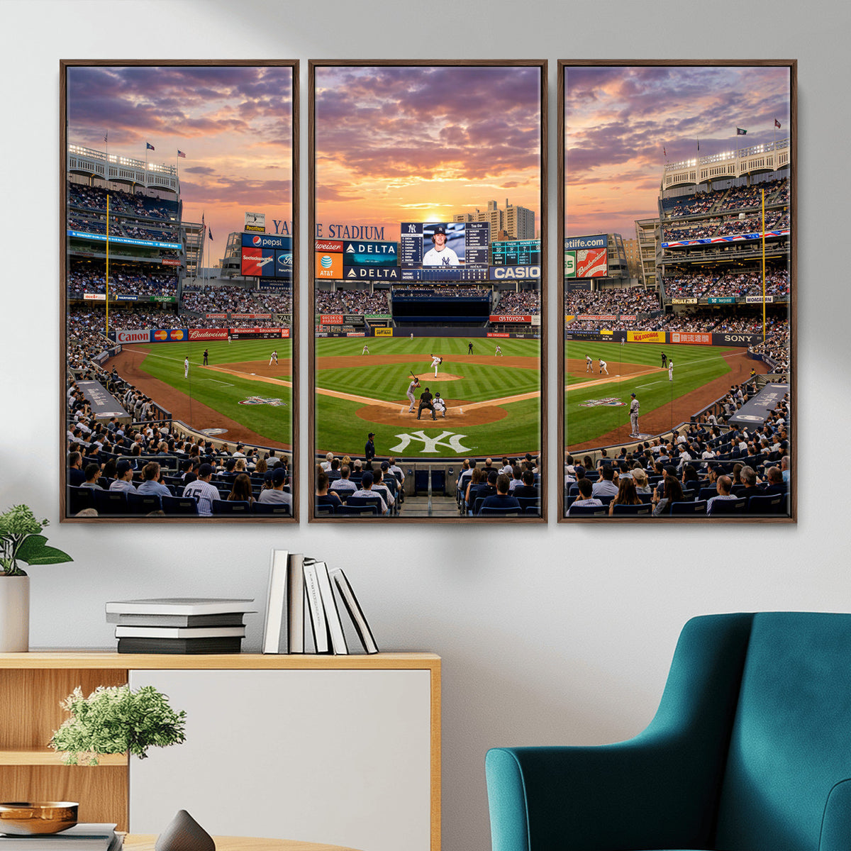 26297292-MGV-CV-36X24 - Stadium Wall Art Canvas Print