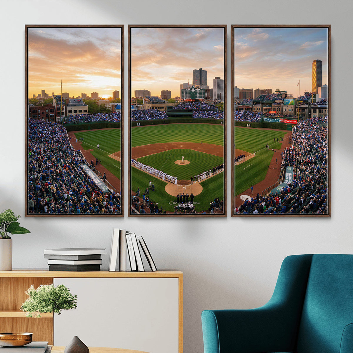76885212-MGV-CV-36X24 - Stadium Wall Art Canvas Print