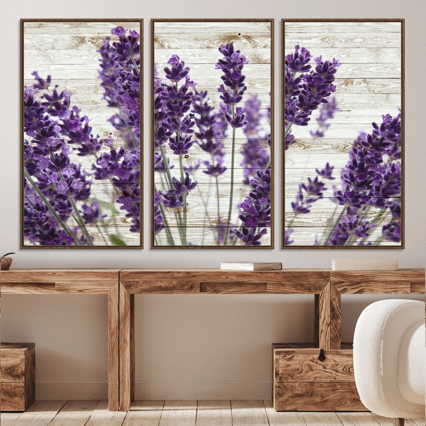 21208-MGV-CV-36X24-Lavender Herb Wall Art Canvas Print