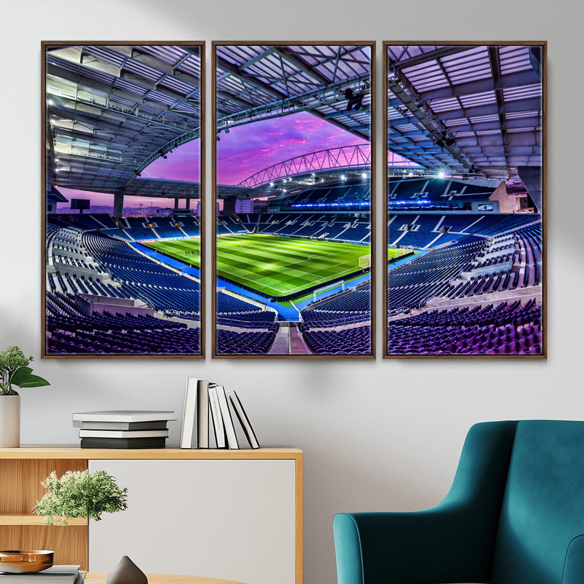 10851-MGV-CV-36X24 - FC Porto Soccer Team Print Canvas, Dragon Stadium Wall Art
