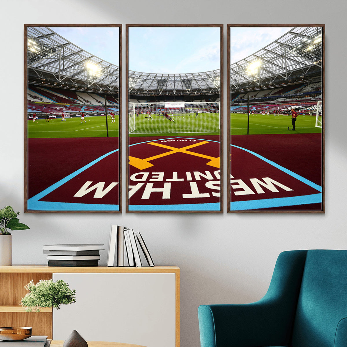 77367-MGV-CV-36X24 - West Ham United FC Stadium Canvas Wall Art, London Stadium