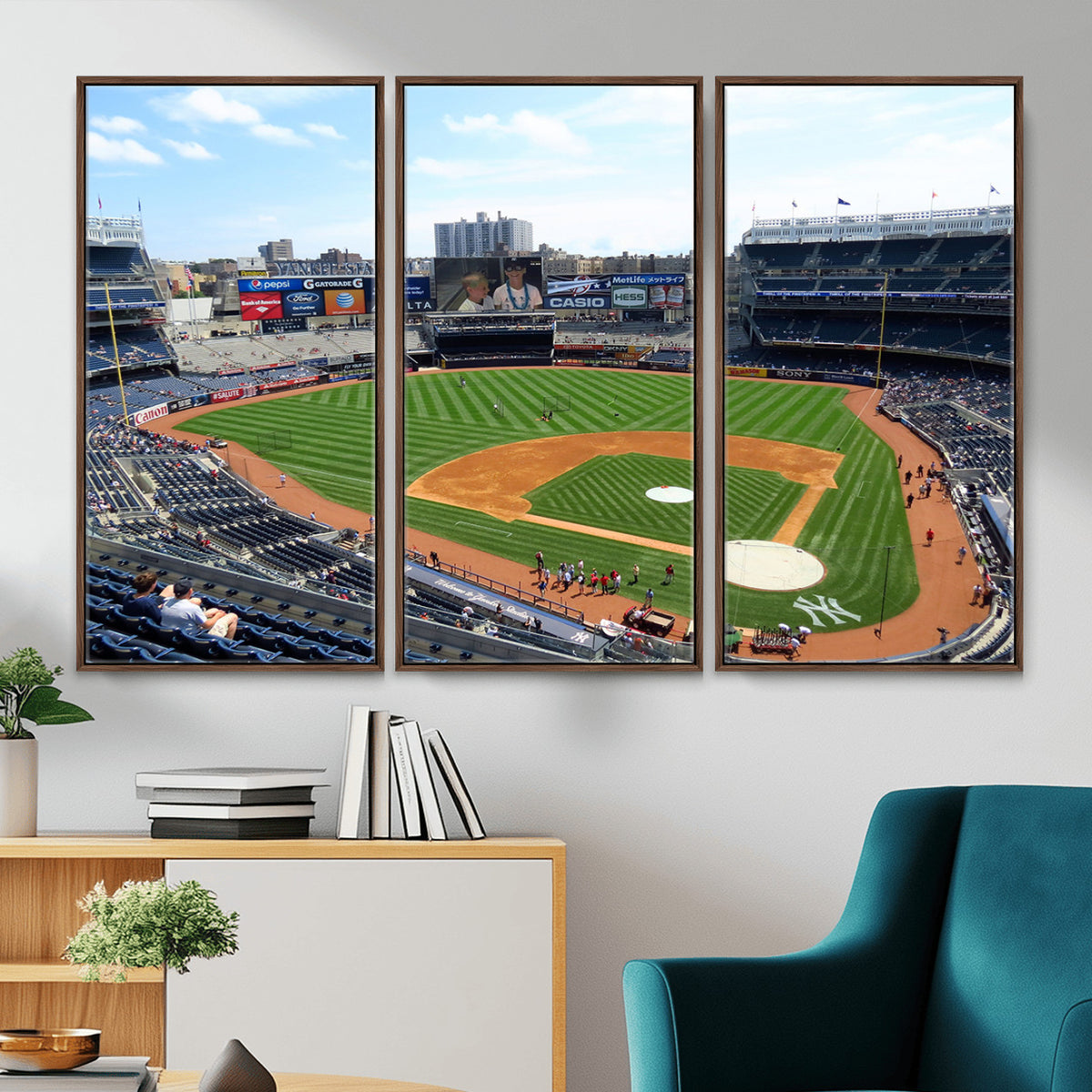 98047-MGV-CV-36X24 - Buffalo Bills Stadium Wall Art, Buffalo Bills Decor, NFL Fan Gift