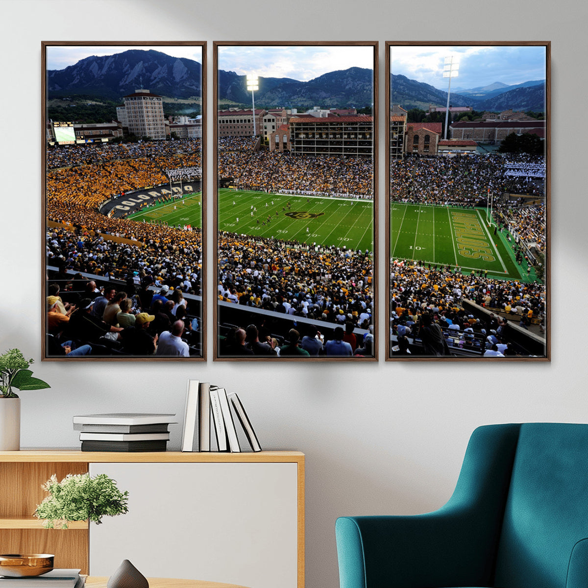 60552-MGV-CV-36X24 - Folsom Field, University of Colorado Buffaloes Football