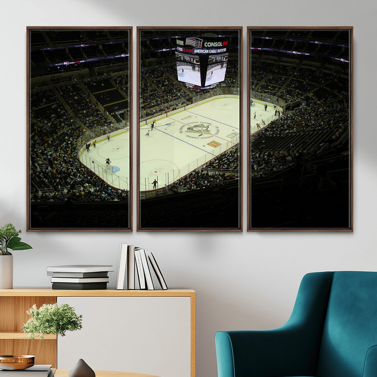 52168-MGV-CV-36X24 - PPG Paints Arena Pennsylvania Pittsburgh Penguins Hockey